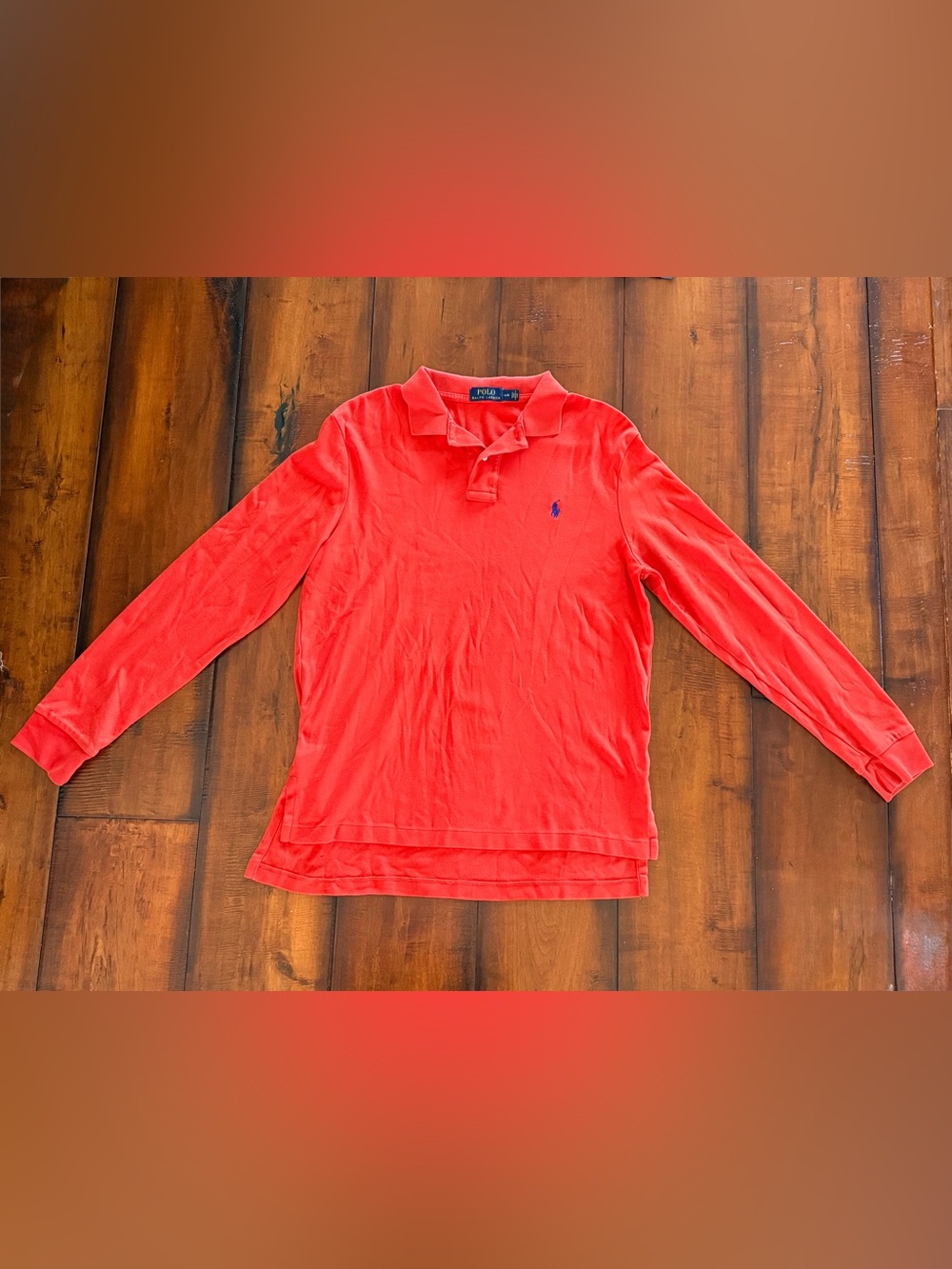 Polo by Ralph Lauren Bright Red Knit Polo